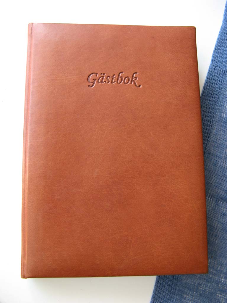 Emmelund B&B, G�stbok, copyright � 2008